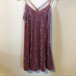 🌟Mauve Pink Velvet Dress 🌟
